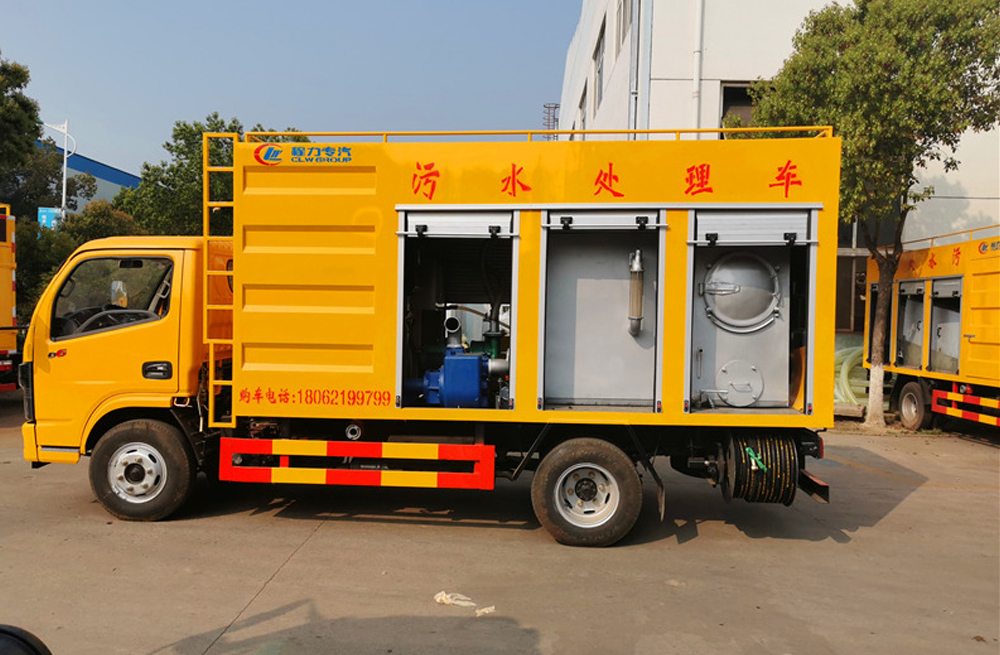 281大树根污水分离车