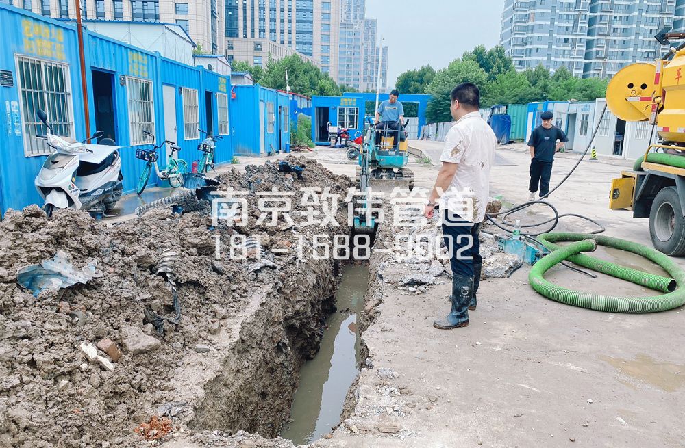 329大树根管道置换开挖